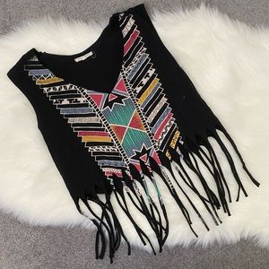 Fringe Crop Top